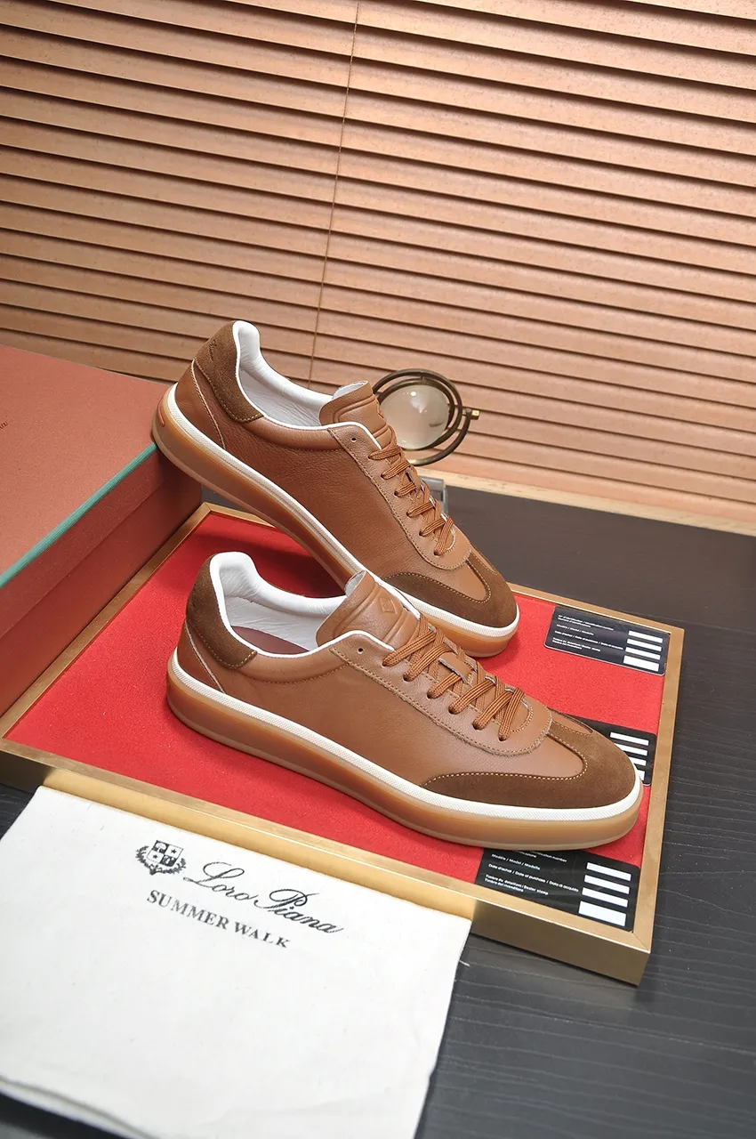Men's men's shoes 💰540💶【𝐥𝐨𝐫𝐨 𝐏𝐢𝐚𝐧𝐚】lp classic loafers, an Italian treasure brand, the only brand that can match Hermès! Only after wearing it do we realize that we cannot let down our feet. The upper is imported cashmere, the lining of water-dyed cowhide ➕ the cowhide feet, the official original glass rubber outsole, and the pendant. Exclusive original packaging (tag ➕ brand paper ➕ outer box ➕ hand bag) code number: 38-45